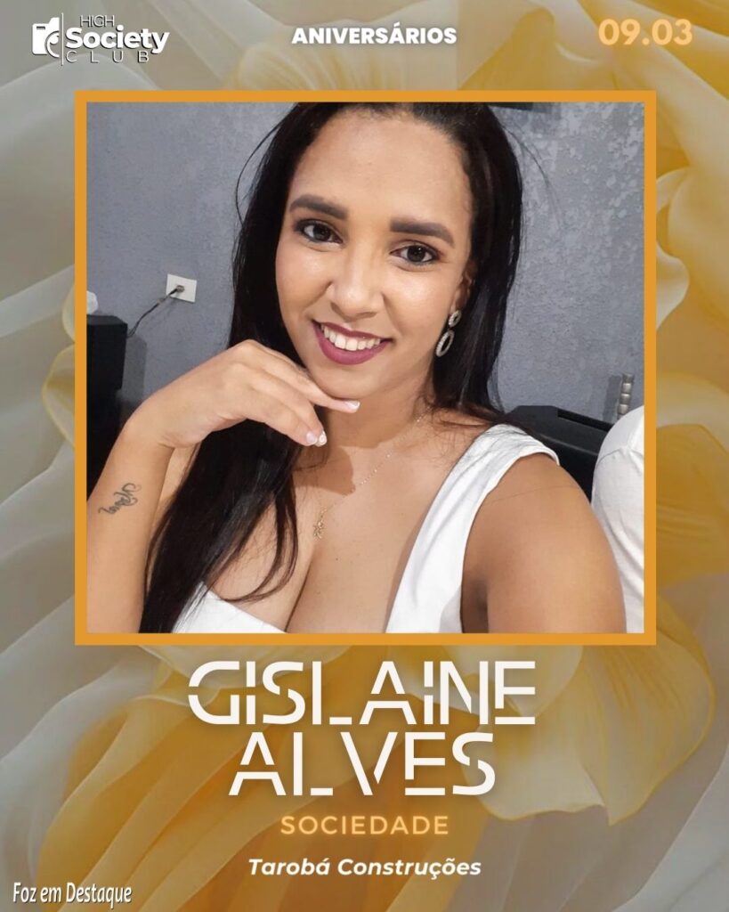 Gislaine Alves
Sociedade Tarobá Construções LTDA