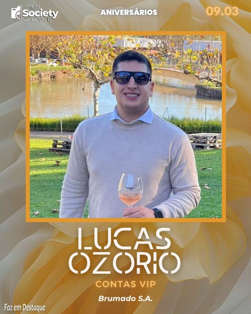 Lucas Ozorio
Contas Vip Brumado S.A.