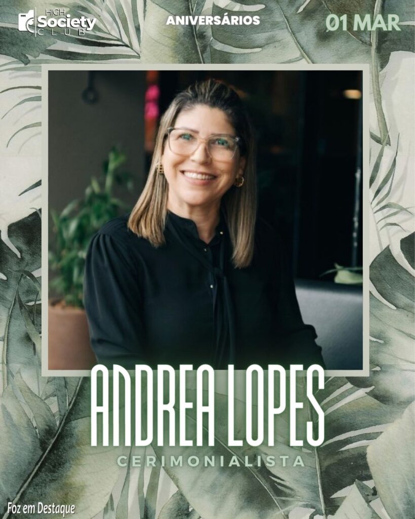 Andrea Lopes
Cerimonialista