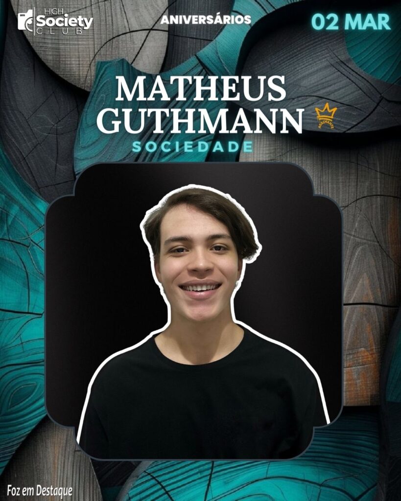 Matheus Guthmann
Sociedade