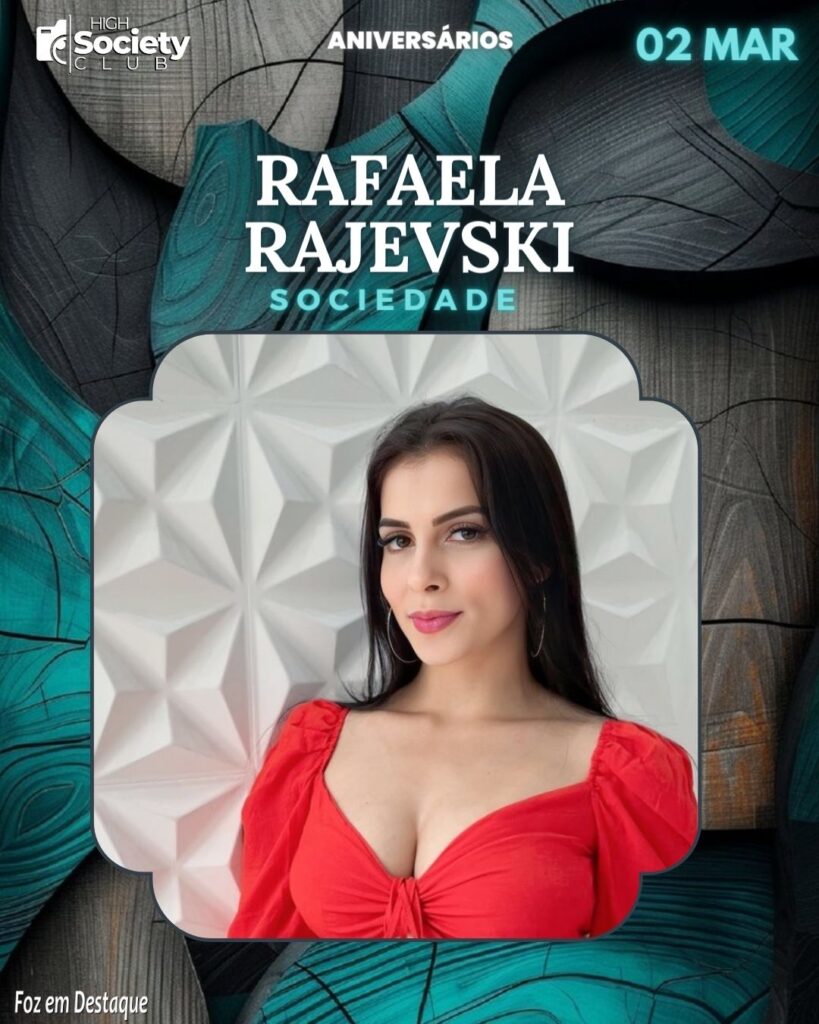Rafaela Rajevski
Sociedade