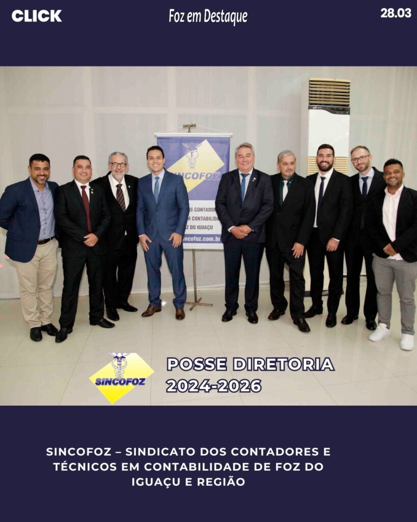 POSSE DIRETORIA SINCOFOZ 20242026 - LEANDRO CORREA - NEY PATRICIO - ROSEMERE HAYASHI