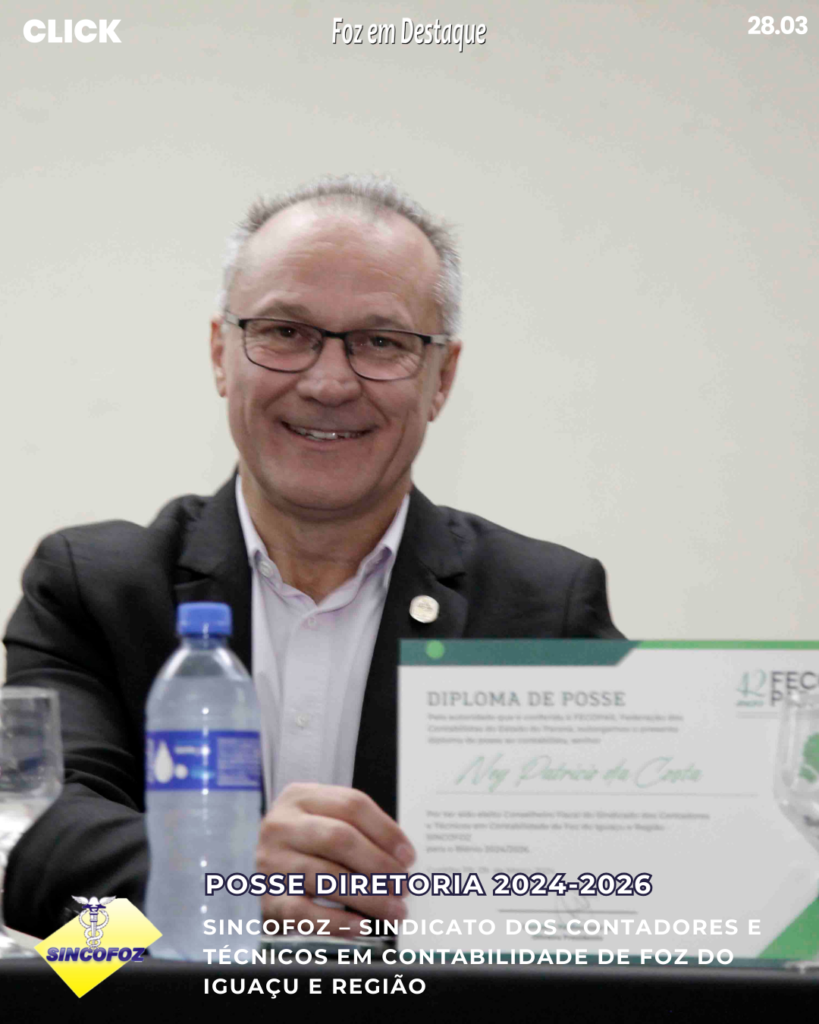 POSSE DIRETORIA SINCOFOZ 20242026 - LEANDRO CORREA - NEY PATRICIO - ROSEMERE HAYASHI