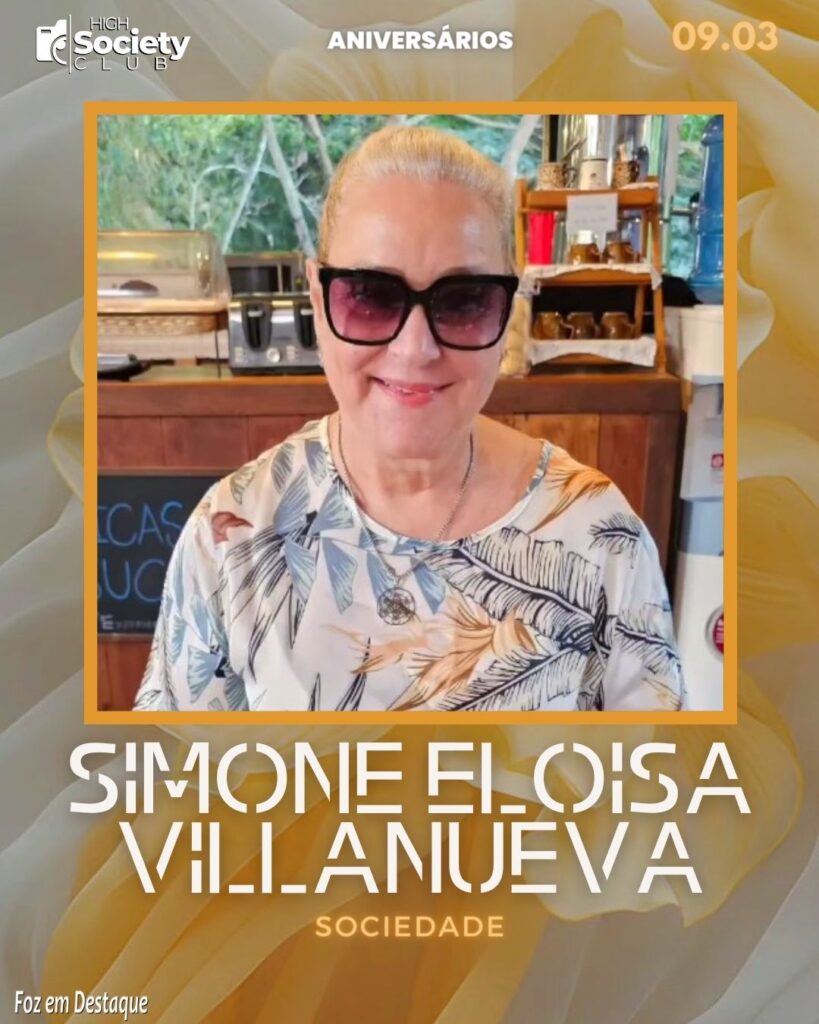 Simone Eloisa Villanueva
Sociedade