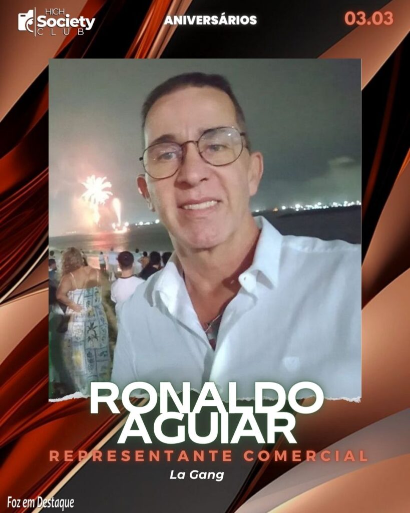 Ronaldo Aguiar
Representante Comercial La Gang