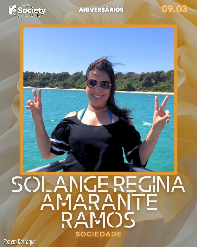 Solange Regina Amarante Ramos
Sociedade