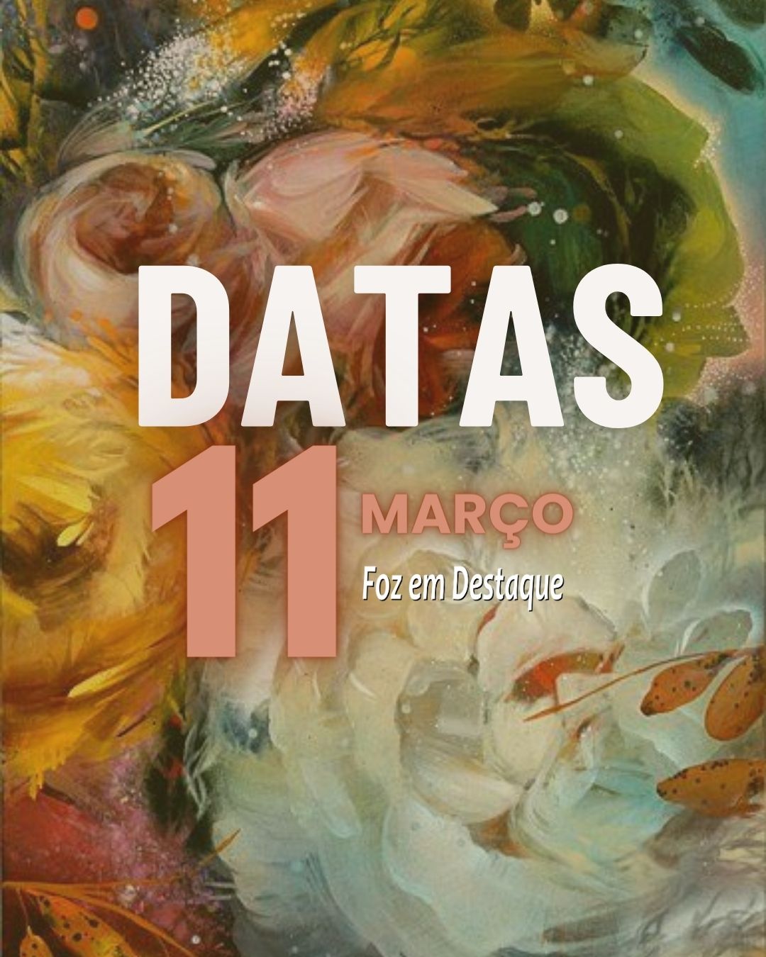 Datas 11 de Março 2024 Dia Mundial da Canalização Foz em Destaque
