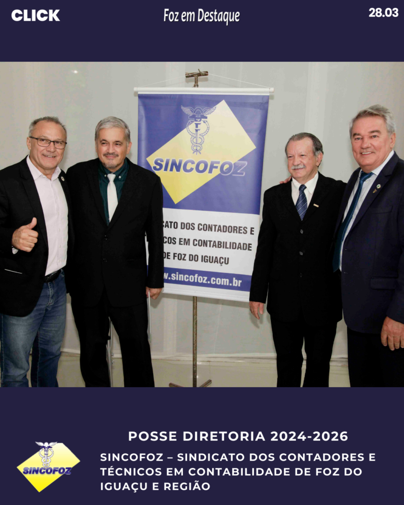 POSSE DIRETORIA SINCOFOZ 20242026 - LEANDRO CORREA - NEY PATRICIO - ROSEMERE HAYASHI