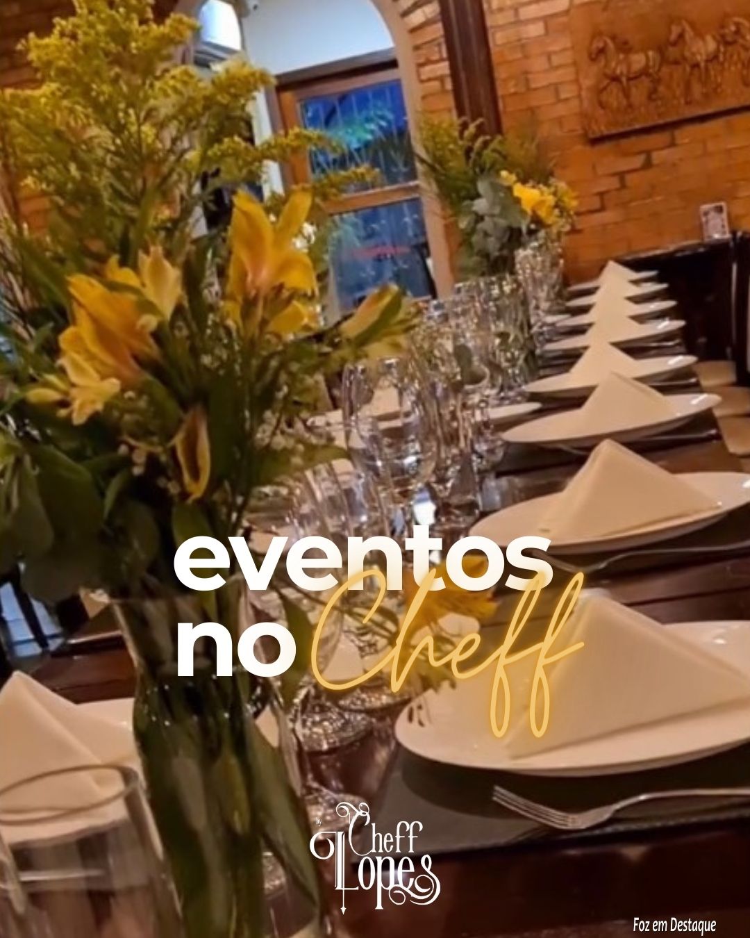 Seu Evento no Cheff Lopes Gourmet merchan-cheff-3