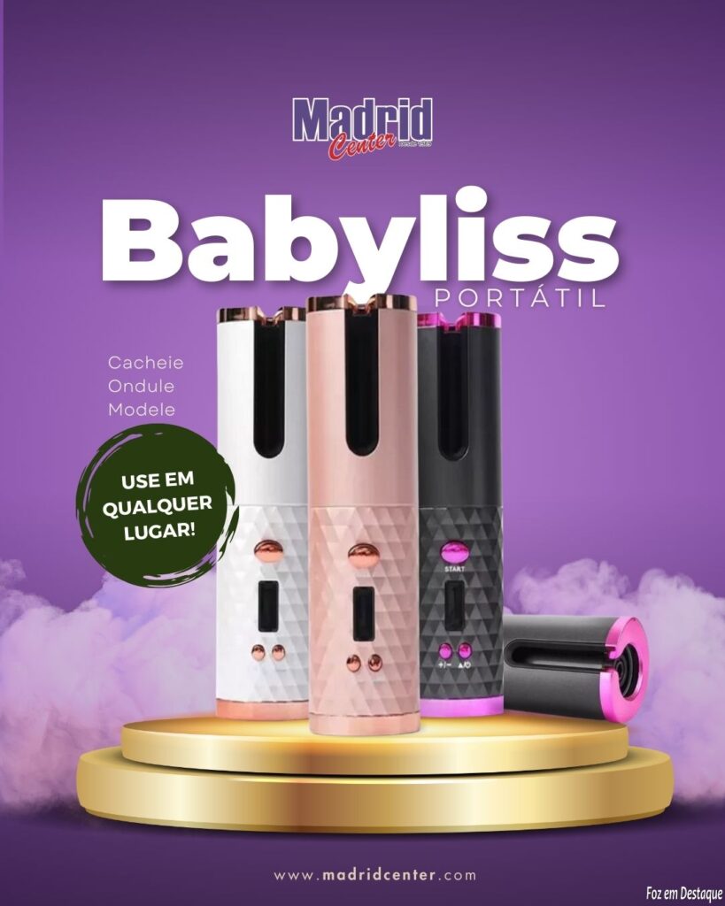 Babyliss portátil na Madrid Center