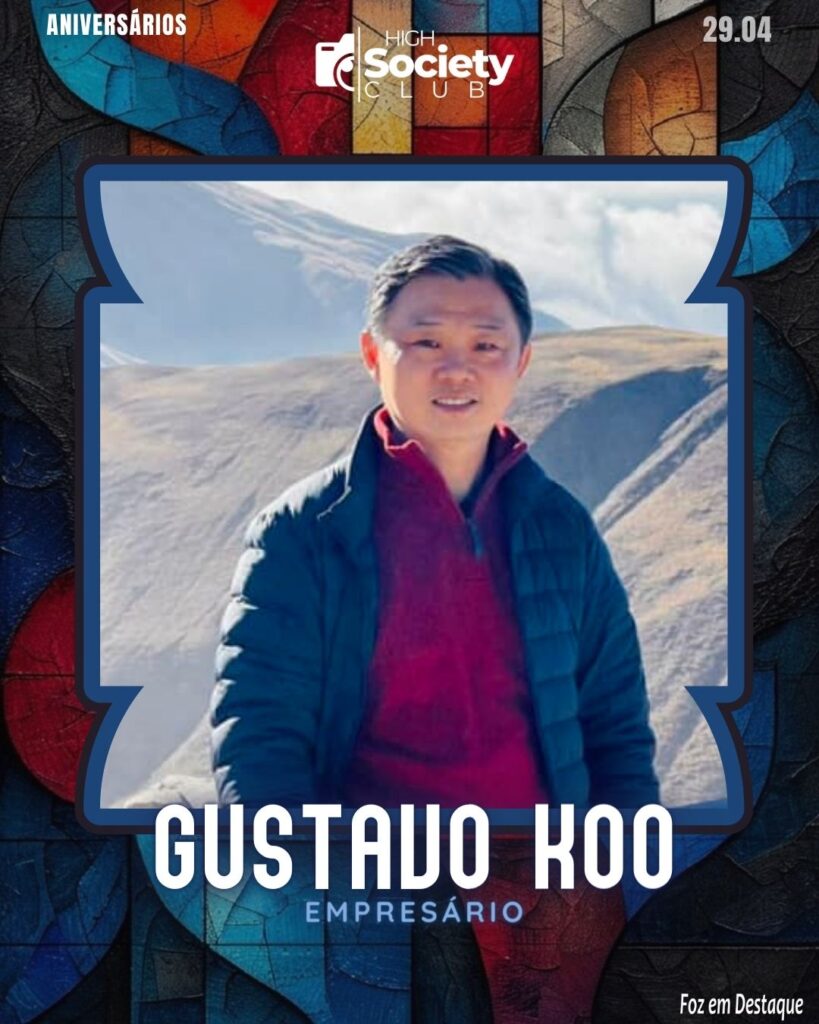 Gustavo Koo - High Society Club Foz em Destaque