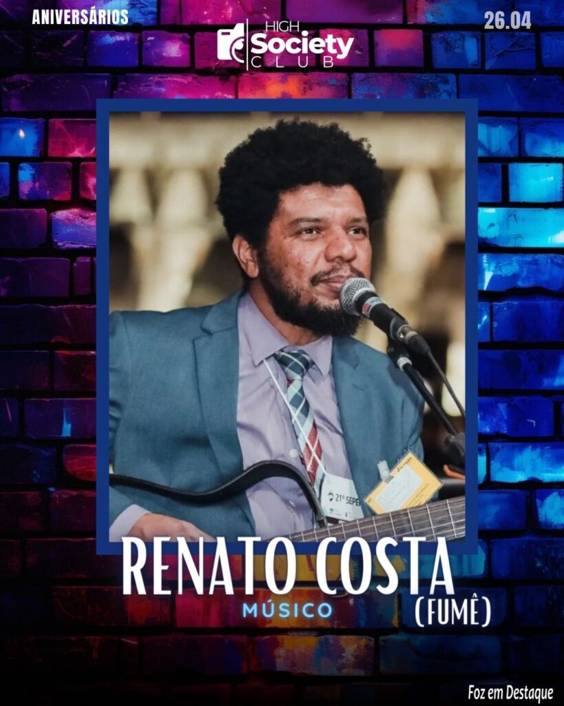 Renato Costa - Fumê
Músico
