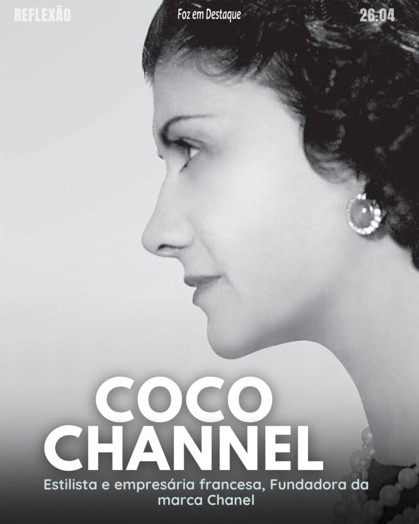 Reflexão 26 de Abril 2024 - Coco Channel