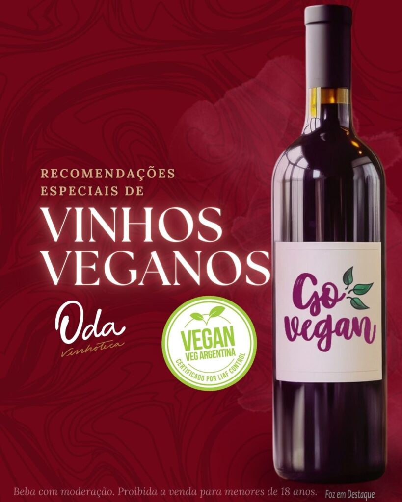 Seleção de Vinhos Veganos