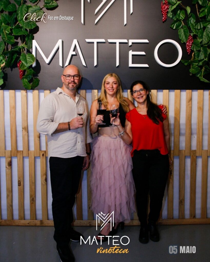 Javier Alliana e Gabriela Antivero, a sommelier e enóloga Gabi Armenariz
MATTEO VINOTECA CATA AS CEGAS
