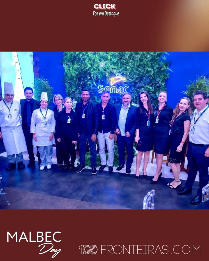 LÚCIO MARCELO CHRESTENZEN CHEFE DO SENAC FOZ
3.º MALBEC DAY 100FRONTEIRAS - DON JORGE