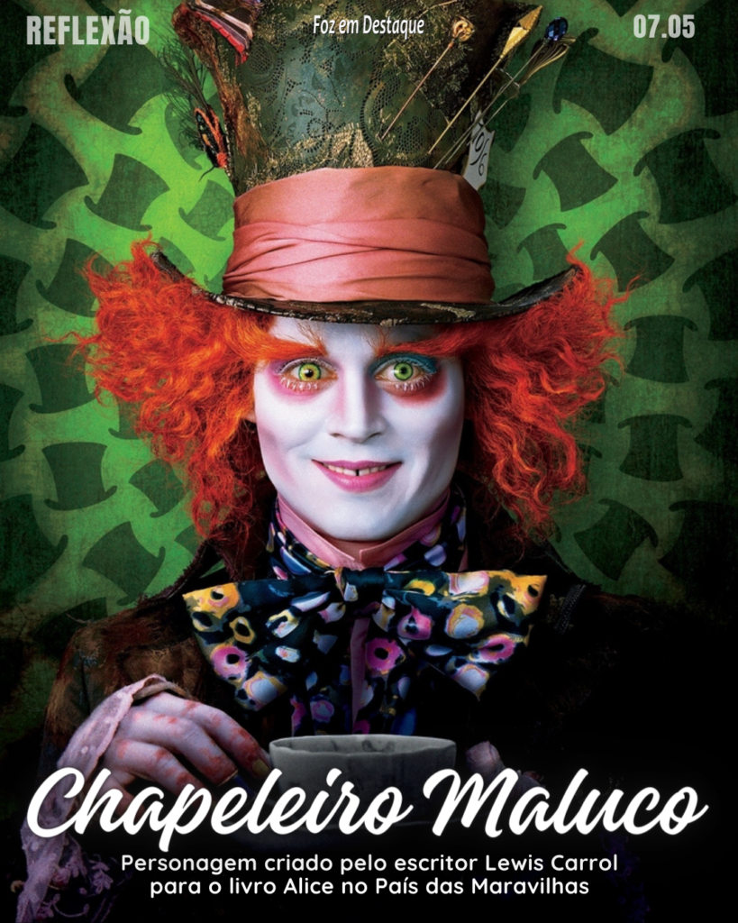 "Quando estiver na dúvida, fique em silêncio." - Chapeleiro Maluco
Reflexão 07 de Maio 2024