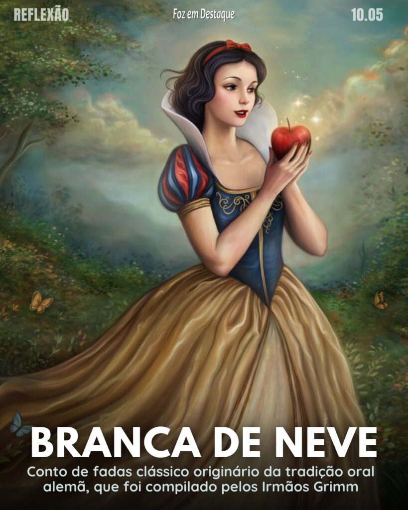 Reflexão 10 de Maio 2024 Foz em Destaque
"Você nunca é velho demais para ser jovem." Branca de Neve