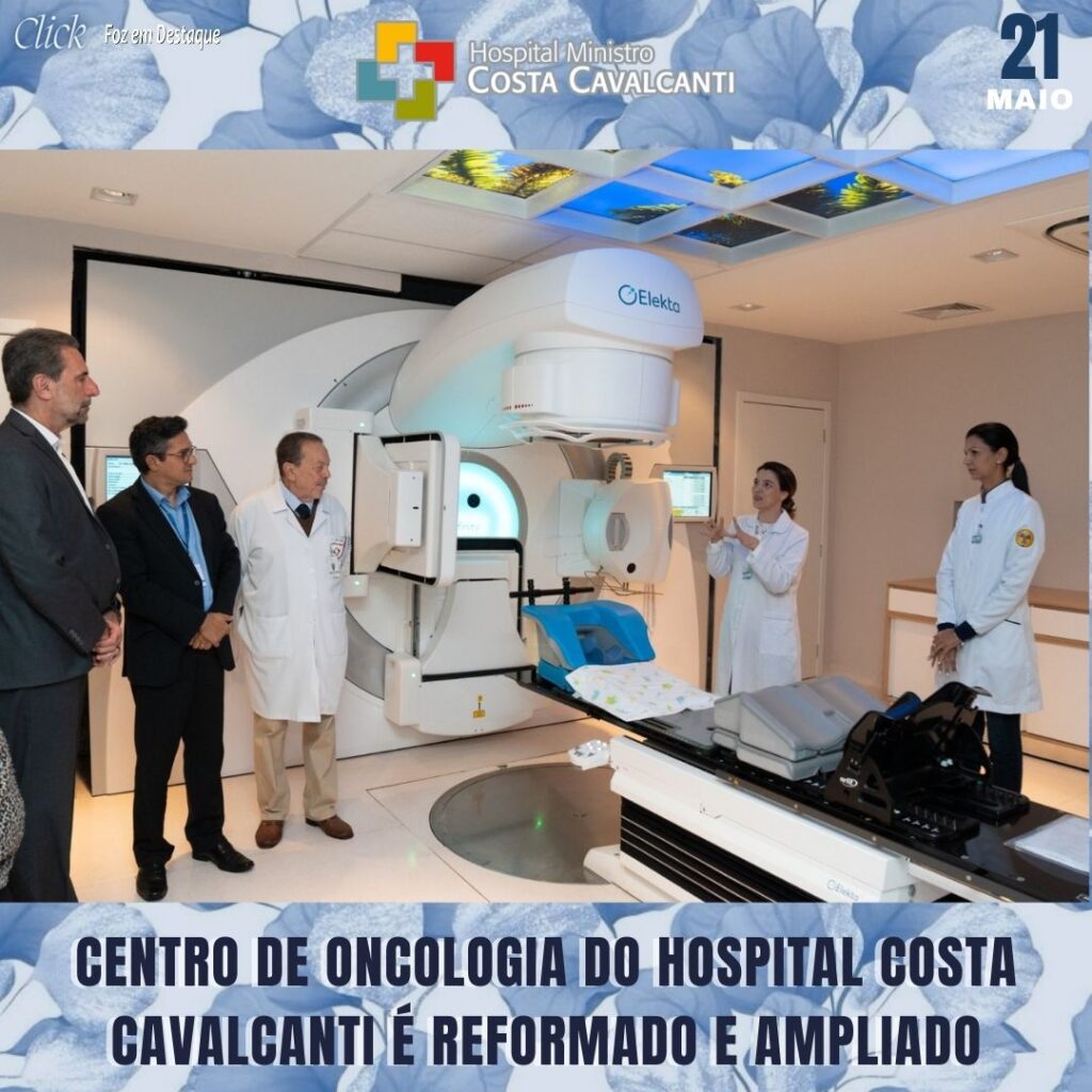 Ampliação Centro Oncologia Costa
o novo acelerador linear