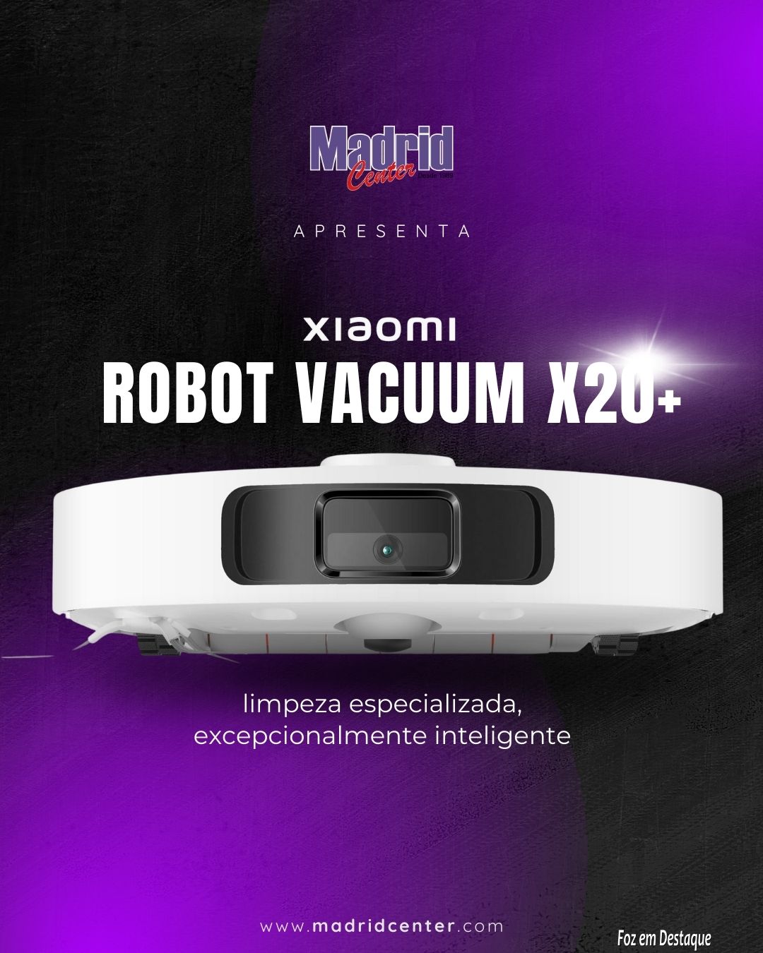Xiaomi Robot Vacuum X20+ na Madrid Center merchan-MADRID-1