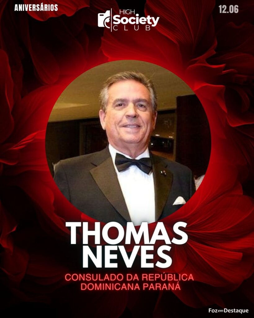 High Society Club Foz em Destaque
Thomas Neves
Consulado da República Dominicana Paraná