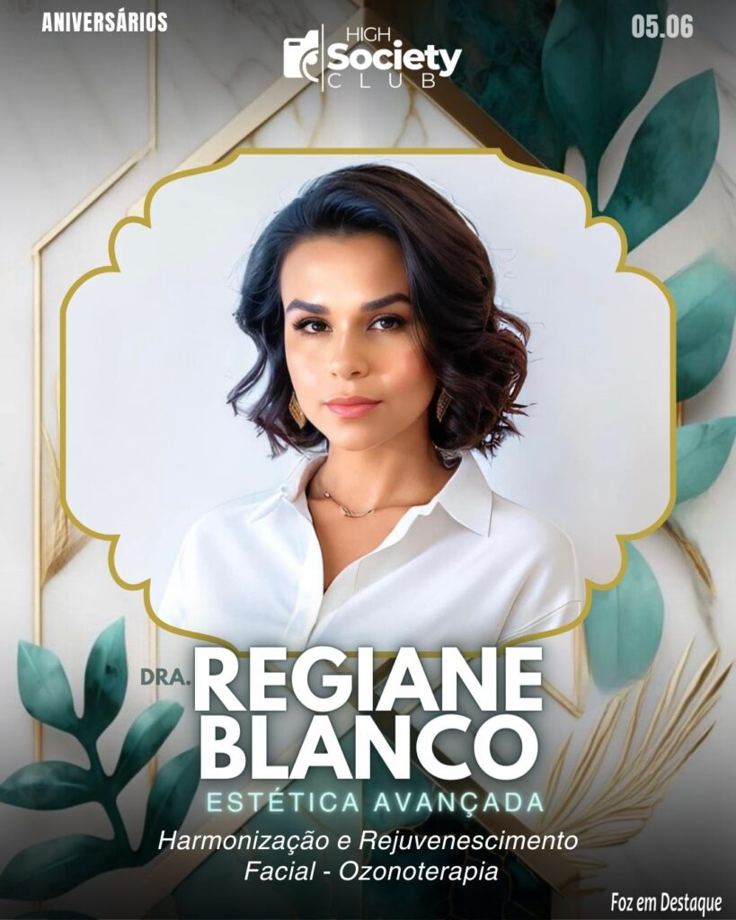 Dra. Regiane Blanco - Estética avançada Harmonização e Rejuvenescimento Facial - Ozonoterapia