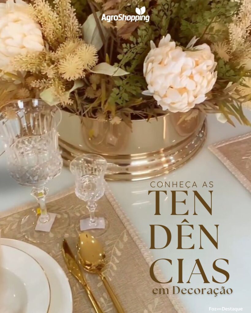 Conheça as Tendências em Decoração com a AgroShopping