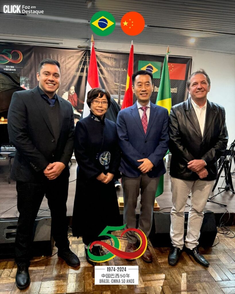 Brasil China 50 anos Foz -