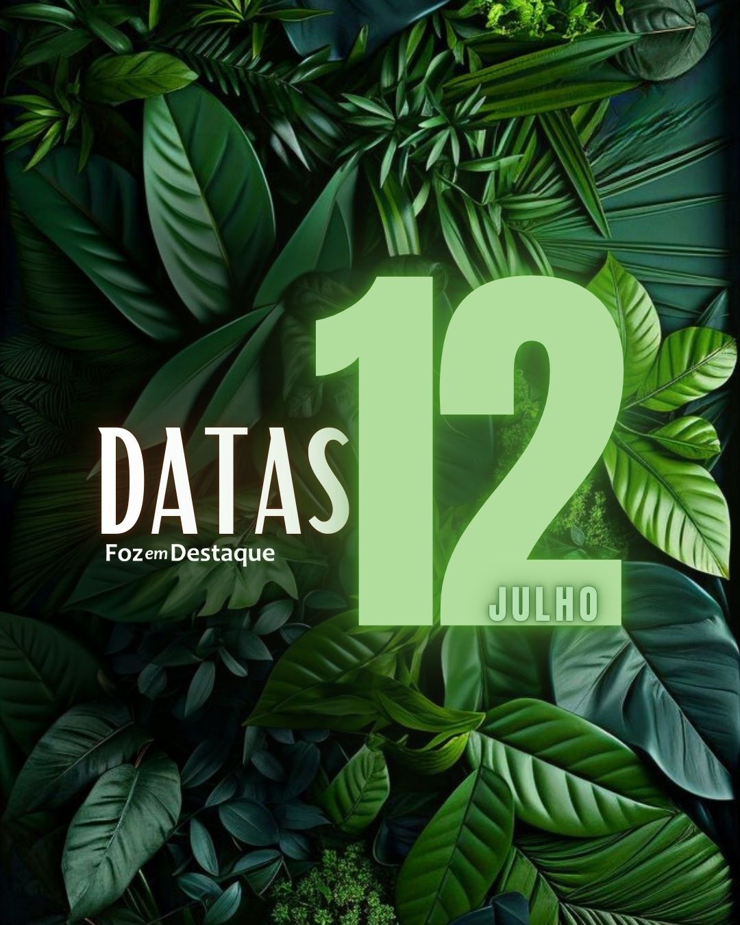 Datas 12 de Julho 2024 5-18