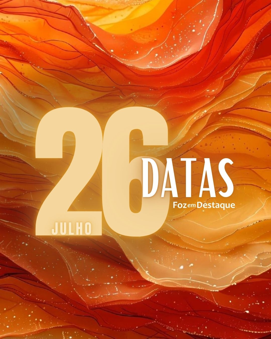 Datas 26 de Julho 2024 5