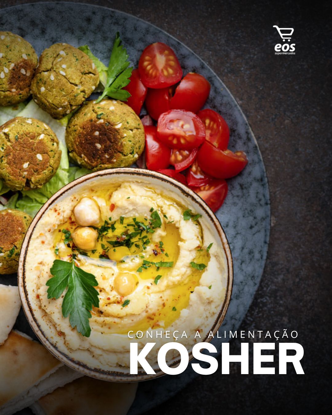 Alimentação Kosher no EOS Supermercados agenda-oes