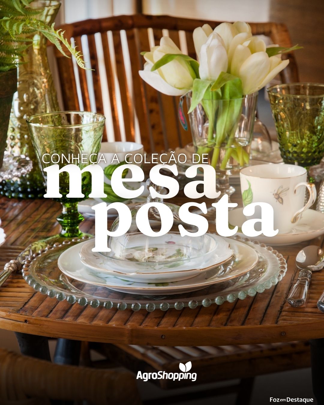 Conheça a coleção de mesa posta da AgroShopping! merchan - agro (2)