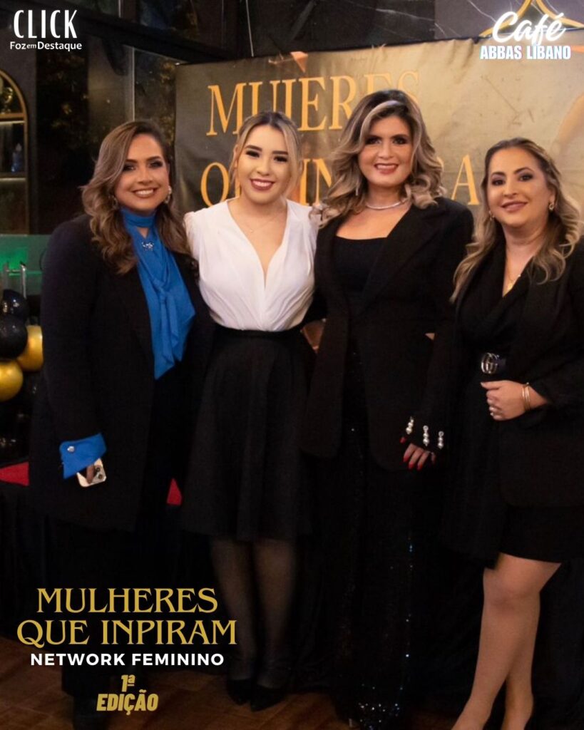 Mulheres que inspiram by Yanine Mendonza - Imagen Marketing Digital - Mirian Borges - Splash Botuquie e Nancy Abbas - Café  Abbas Libano