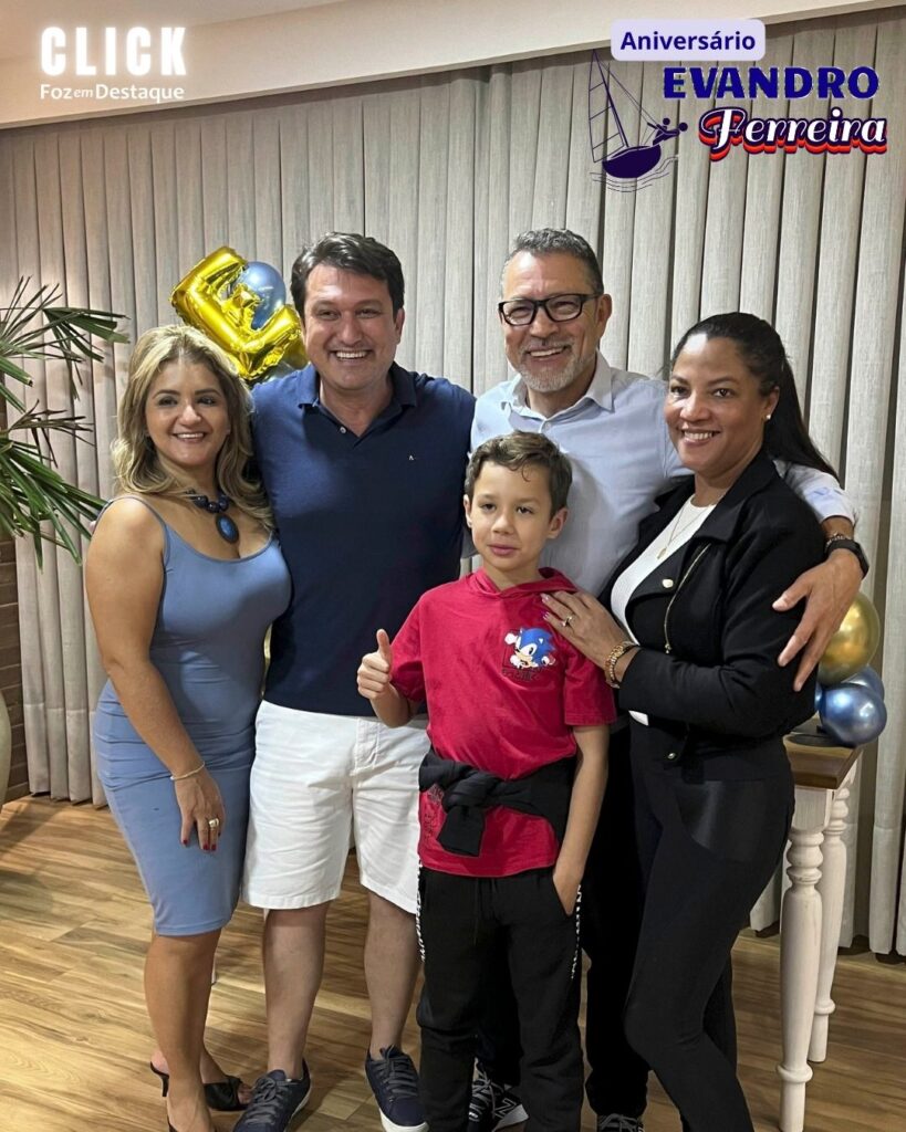 Aniversário EVANDRO FERREIRA ICLI
SOLANGE FERREIRA VELEJAR É PRECISO PREFEITURA DE FOZ VEREADOR FOZ CLICK FOZ EM DESTAQUE
