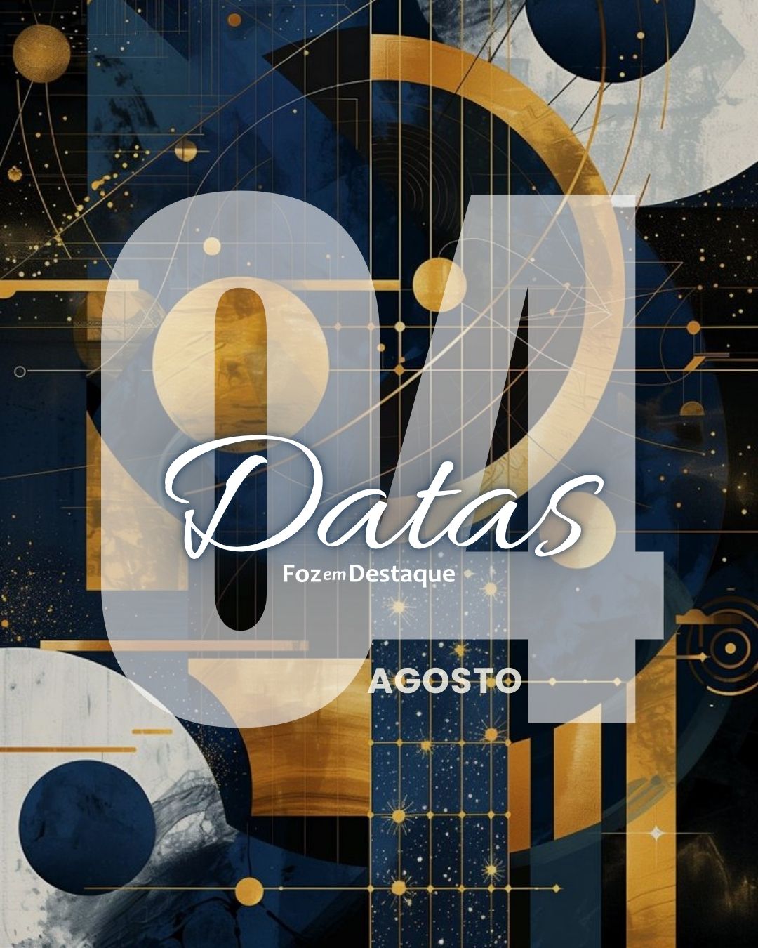 Datas 04 de Agosto 2024 4