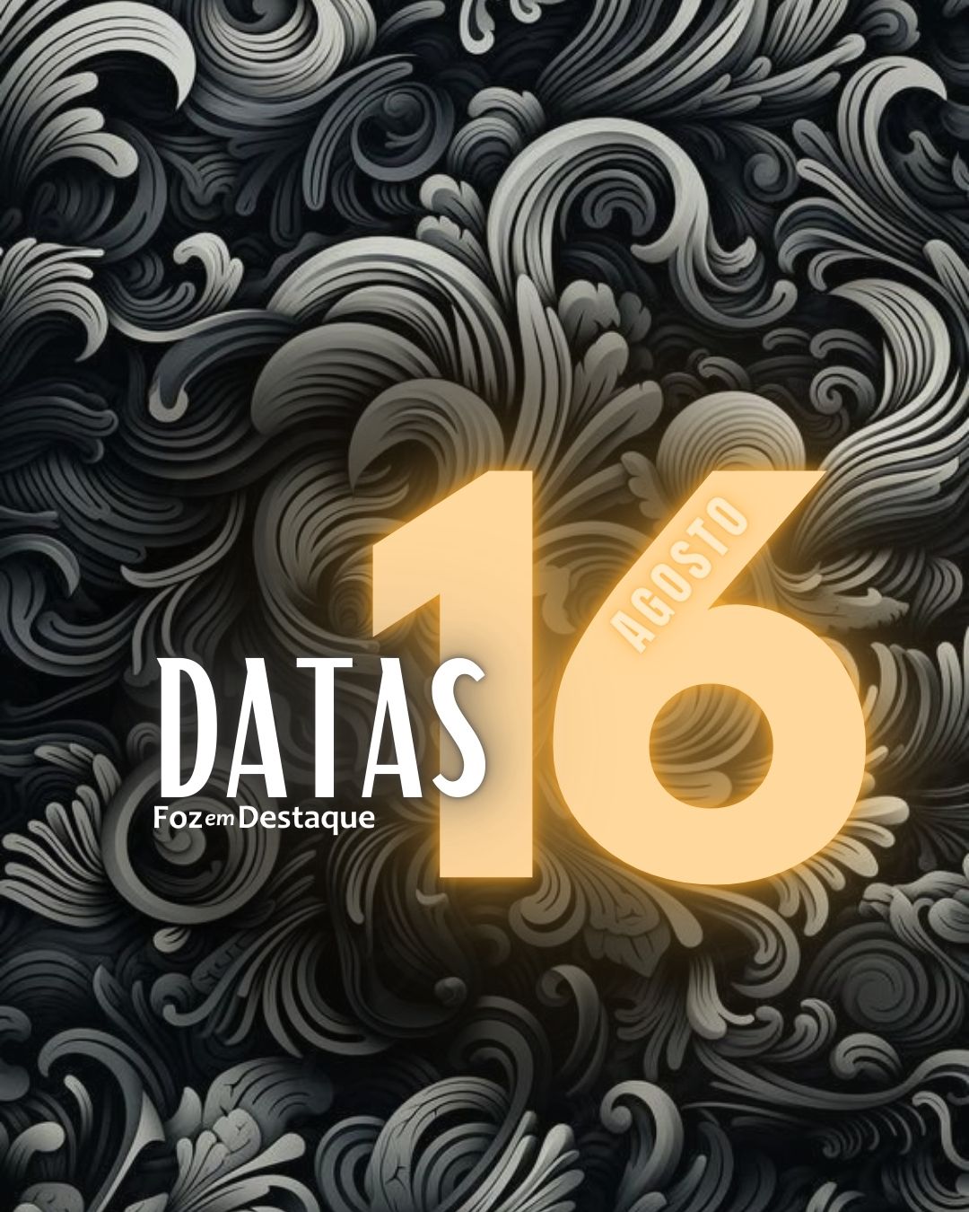 Datas 16 de Agosto 2024 5