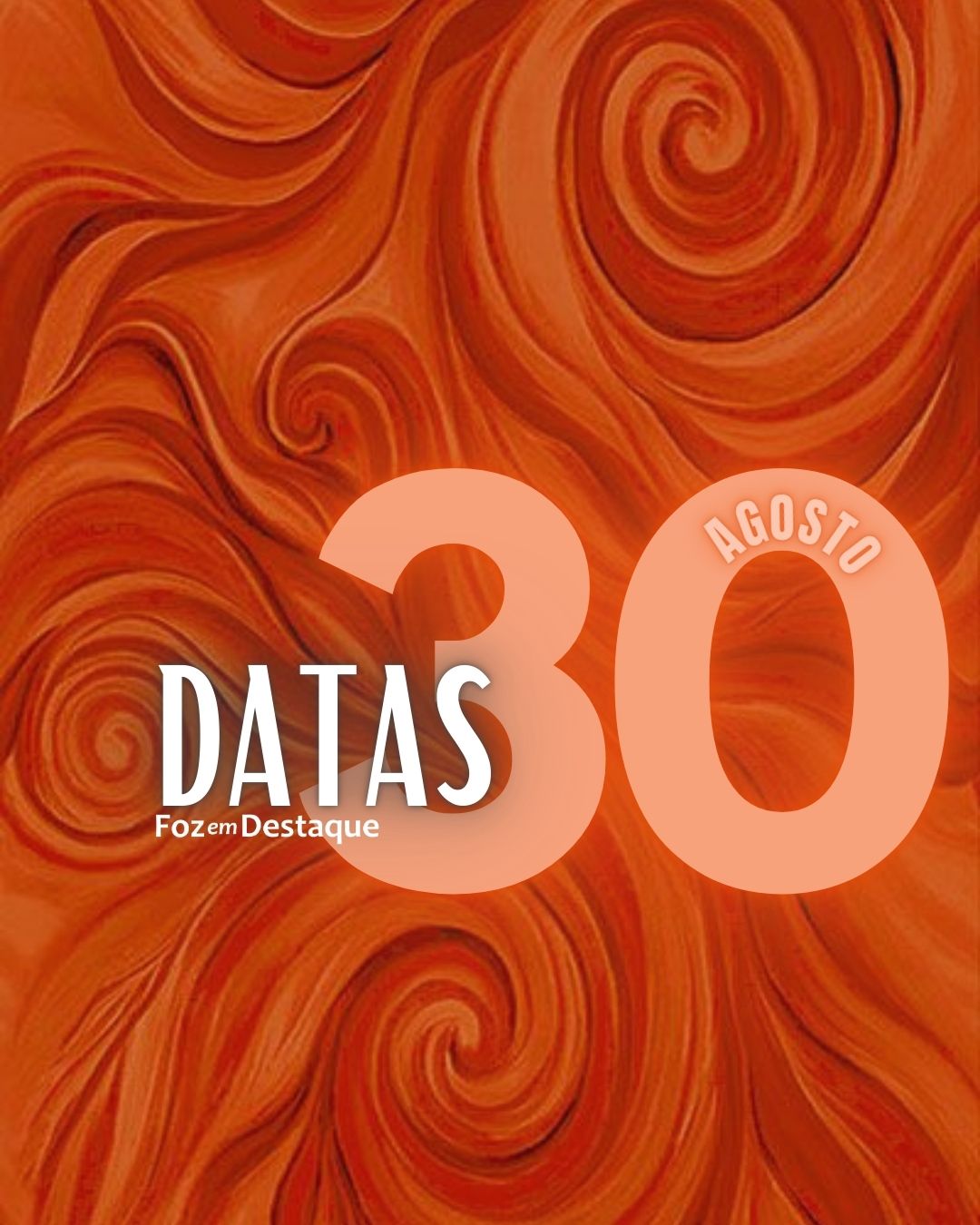Datas 30 de Agosto 2024 5