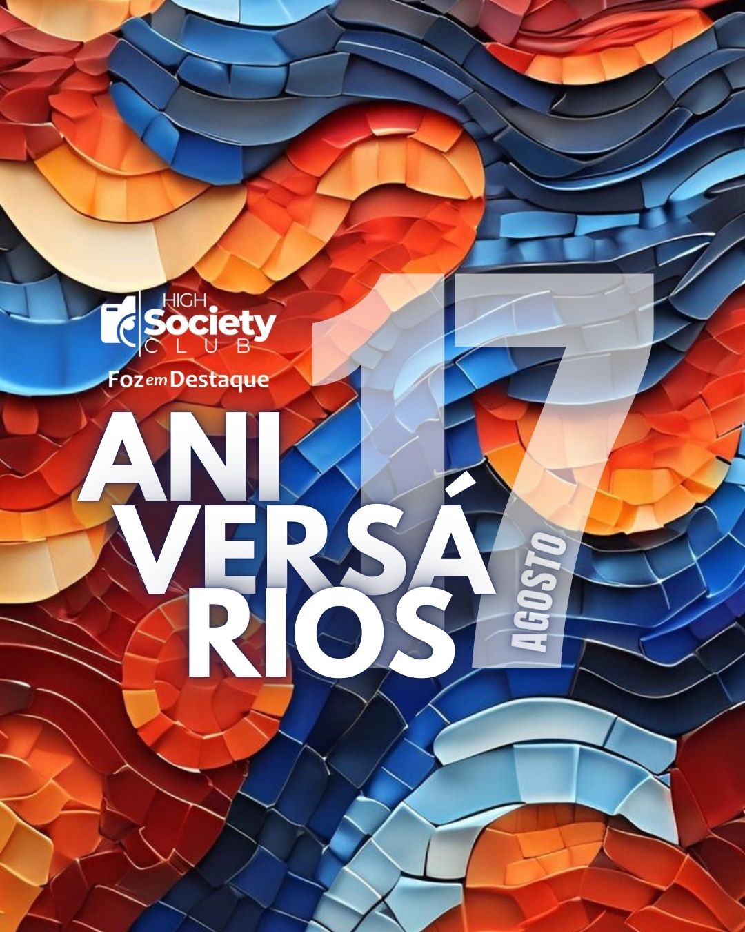 Aniversários 17 de Agosto 2024 8