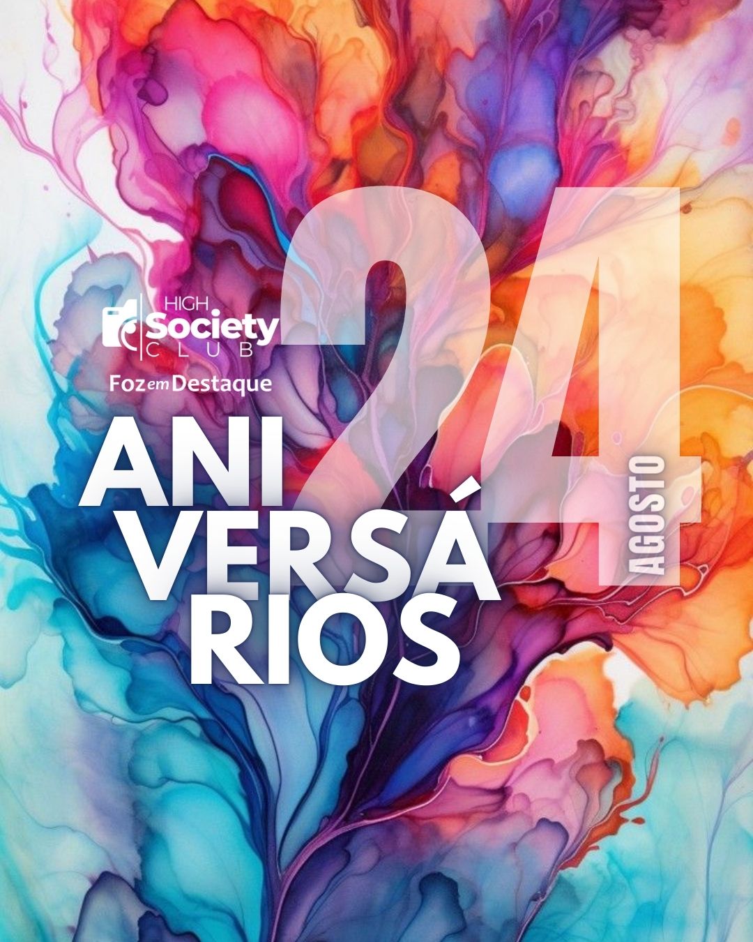 Aniversários 24 de Agosto 2024 9