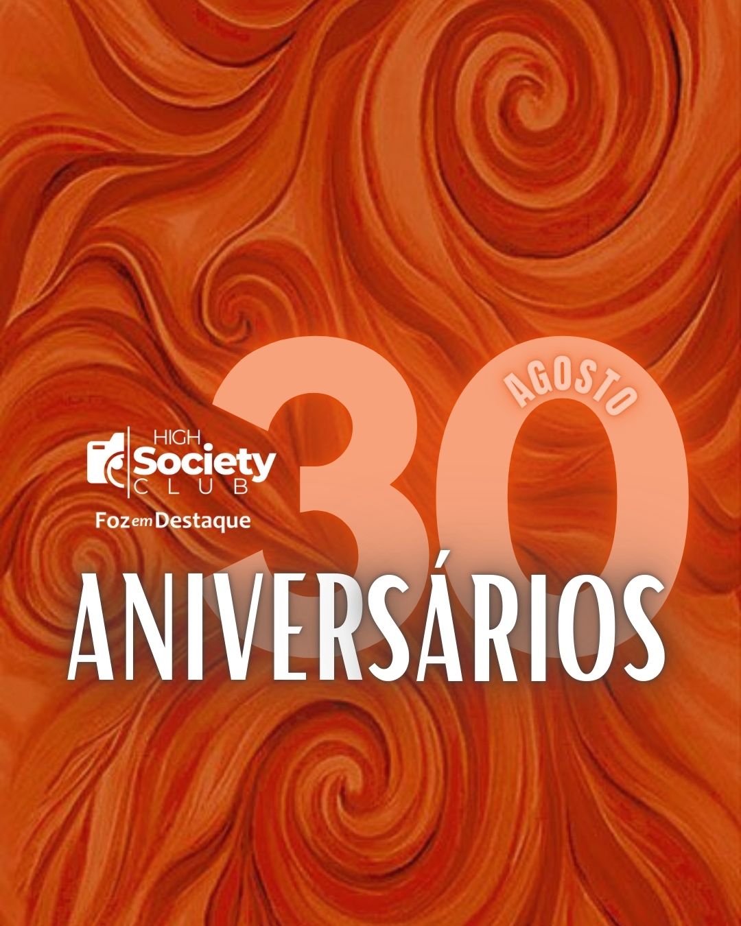 Aniversários 30 de Agosto 2024 9