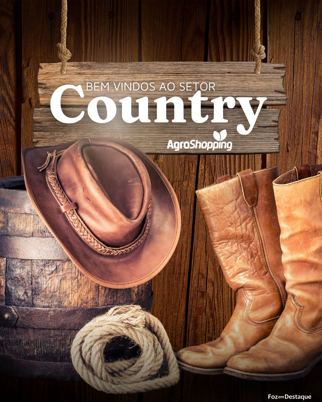 Bem vindos ao Setor Country da AgroShopping! AGENDA - AGRO 1
