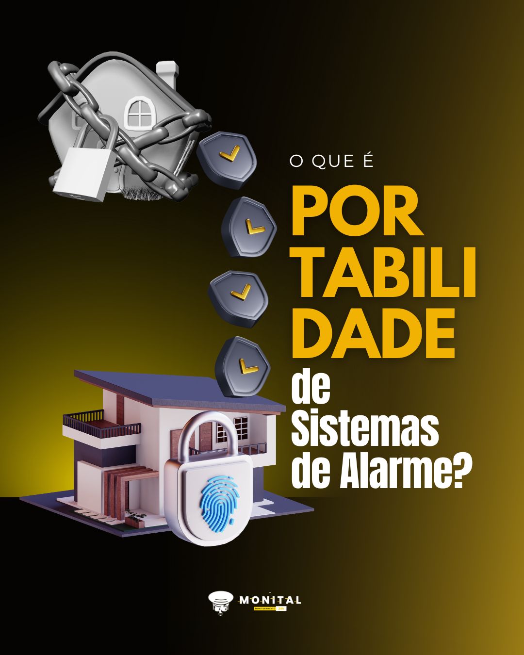 O que é Portabilidade de Sistemas de Alarme? merchan - MONITAL 1
