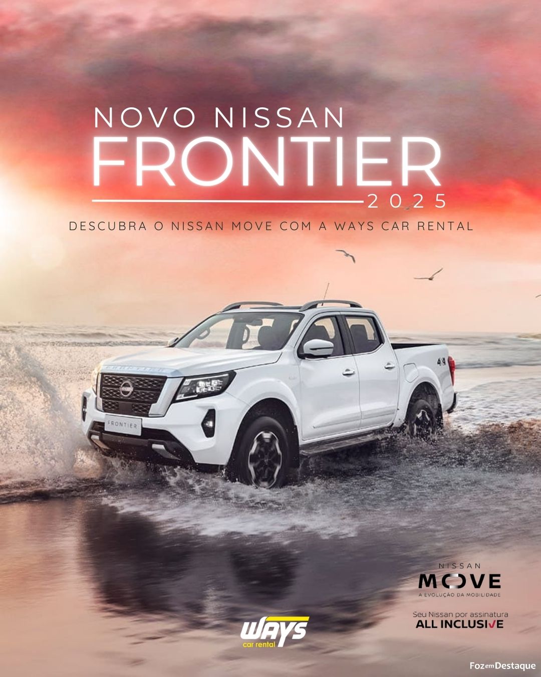 Descubra o Nissan Move com a Ways Car Rental merchan - ways