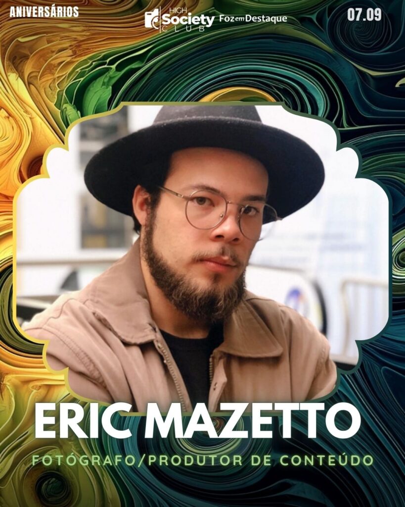 Eric Mazetto
Fotógrafo/Produtor de Conteúdo
High Society Club Foz em Destaque