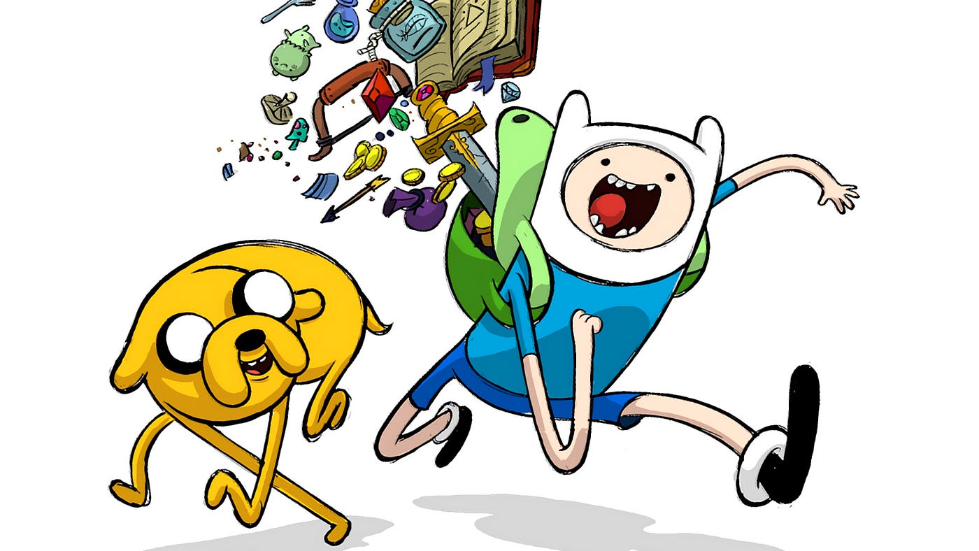 Reflexão 16 de Setembro 2024 "Às vezes a vida é assustadora e escura. É por isso que temos de encontrar a luz." Hora da Aventura - Série de desenho animado americana criada por Pendleton Ward para o Cartoon Network. Baseada numa curta produzida para o Random! Cartoons.