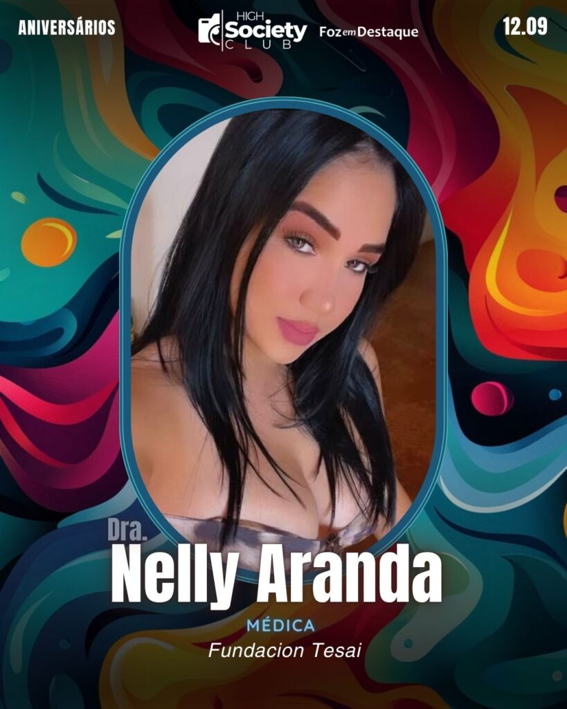 Dra.
Nelly Aranda
Médica Fundacion Tesai
Aniversários 12 de Setembro 2024