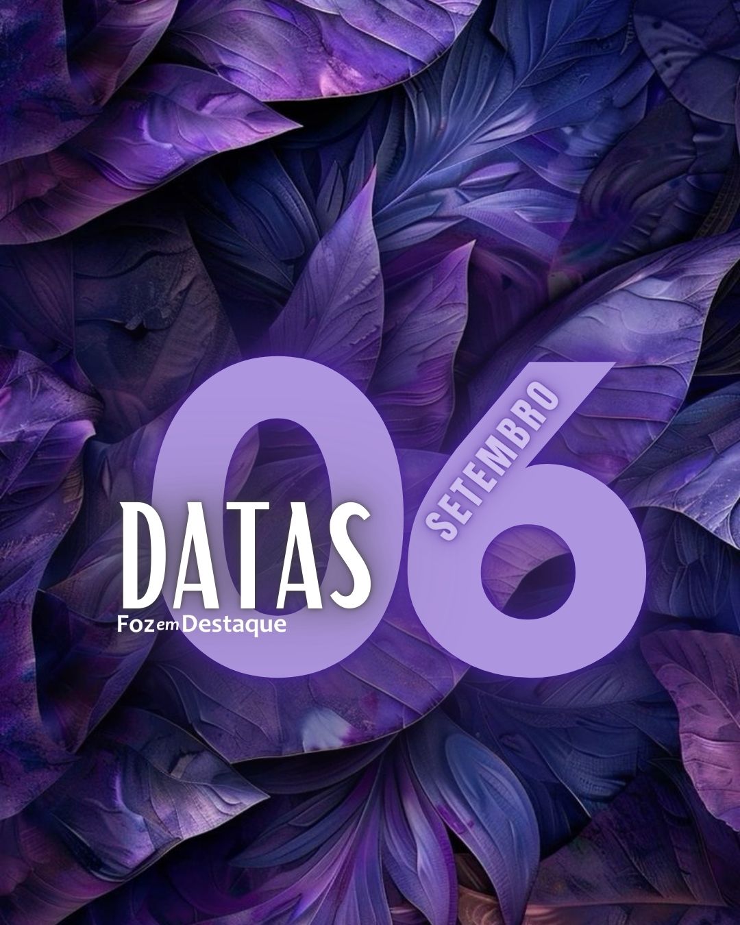 Datas 06 de Setembro 2024 5