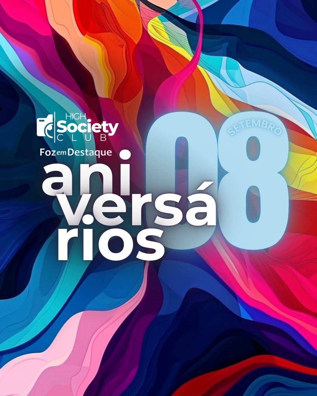 Aniversários 08 de Setembro 2024 Veja quem são os aniversariantes homenageados e comemore conosco!!! Assine nosso Instagram e Faça parte!!!