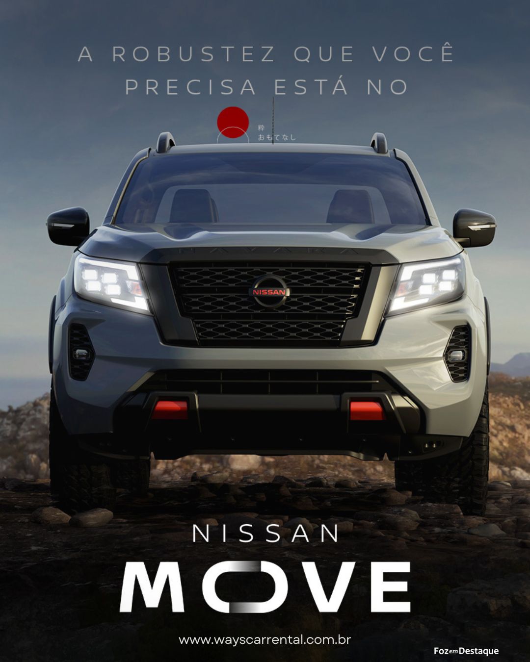 Nissan Frontier ao Seu Alcance com a Ways publi - ways