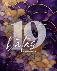 Datas 19 de outubro 2024 Datas 19 de outubro 2024